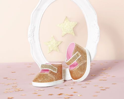 Baby Annabell® - Schuhe Gold, 43 cm