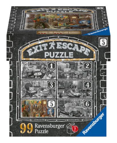 Ravensburger® Puzzle EXIT - Im Gutshaus Dachboden 99 Teile