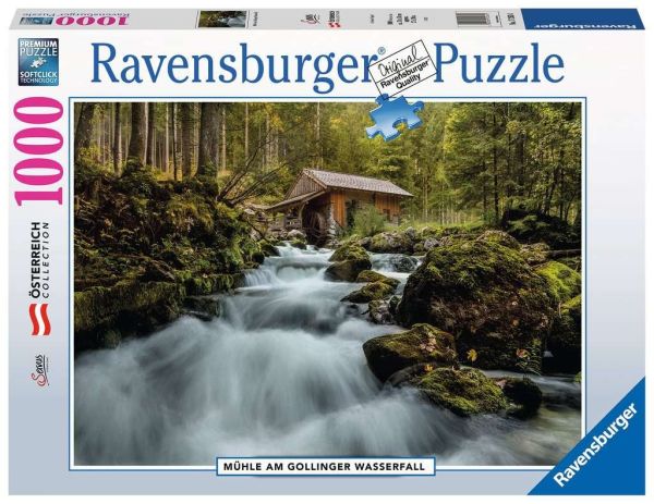 Ravensburger® Puzzle - Mühle am Gollinger Wasserfall, 1000 Teile