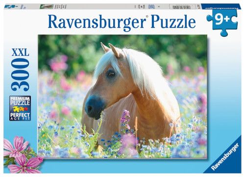 Ravensburger® Kinderpuzzle XXL - Pferd im Blumenmeer, 300 Teile