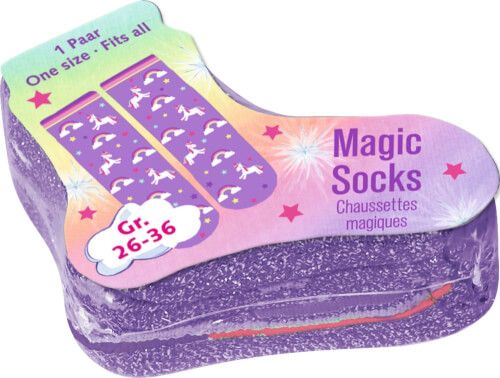 Einhorn-Paradies-Magic Socks, one size (Gr.26-36)