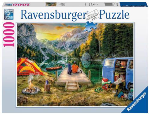 Ravensburger® Puzzle - Campingurlaub, 1000 Teile