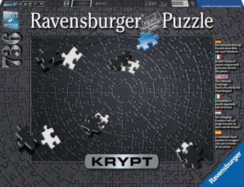 Ravensburger® Puzzle - Krypt Black, 736 Teile