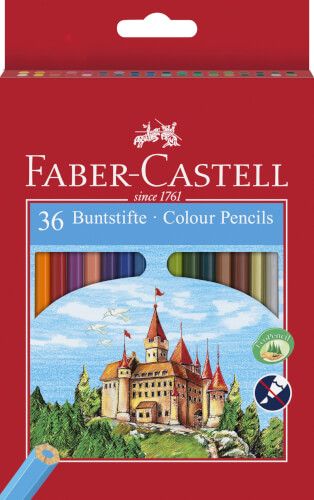 Faber-Castell - Buntstifte Eco, 36er Set