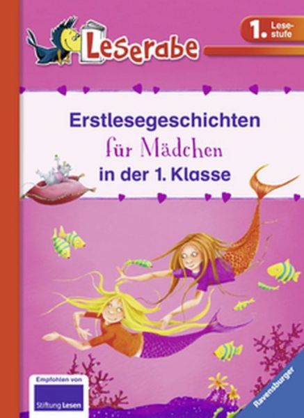 Ravensburger® Leserabe - Erstlesegeschichten für Mädchen 1. Lernstufe