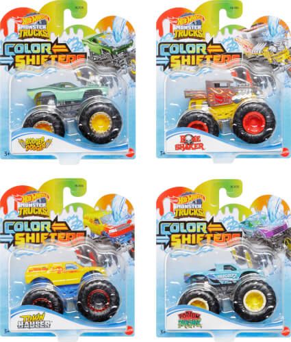 Hot Wheels® Monster Trucks - Color Shifters 1:64, sortiert