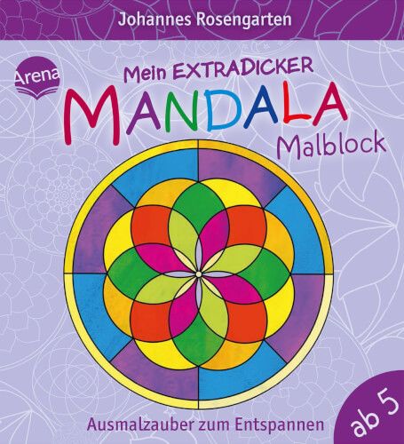 Arena Verlag - Mein extradicker Mandala-Malblock
