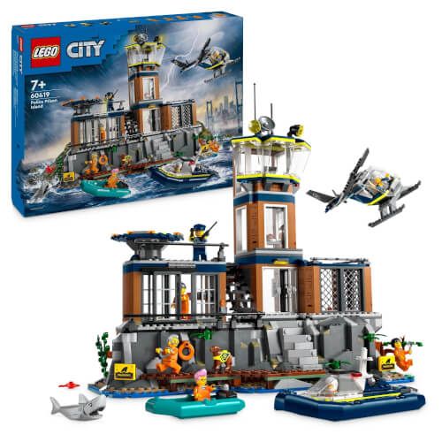 LEGO® City - Polizeistation auf der Gefängnisinsel