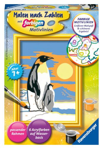 Ravensburger® Malen nach Zahlen - Süße Pinguine