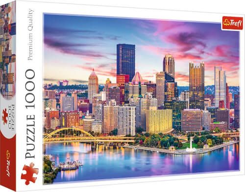 Trefl Puzzle - Pittsburgh, Pennsylvania, USA, 1000 Teile