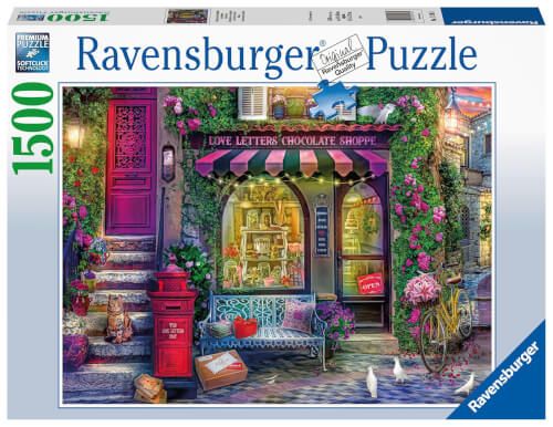 Ravensburger® Puzzle - Liebesbriefe und Schokolade, 1500 Teile