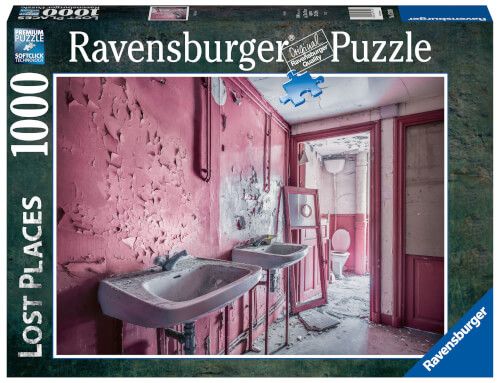 Ravensburger® Lost Places Puzzle - Pink Dreams, 1000 Teile