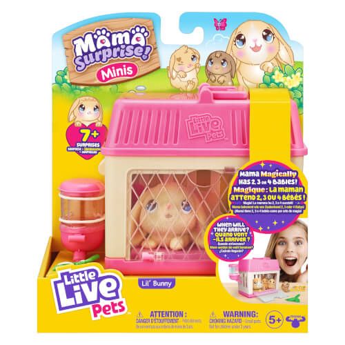LITTLE LIVE PETS - Mama Surprise Mini-Spielset - Hase