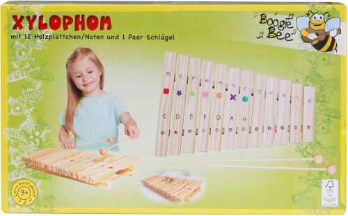 Vedes - Boogie Bee Holz Xylophon mit 12 Noten