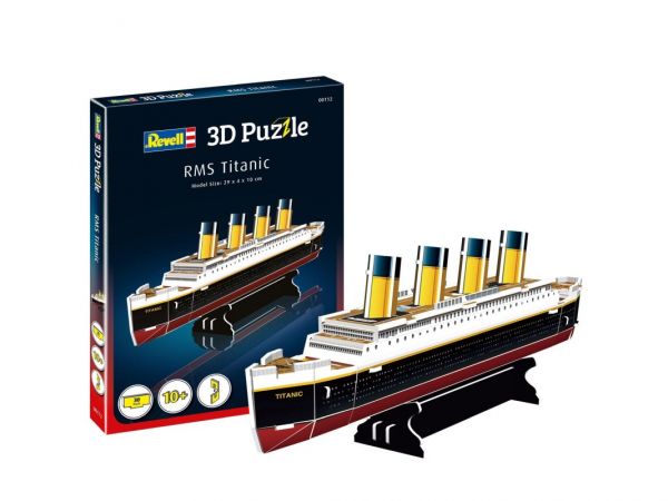 Revell 3D Puzzle Mini - RMS Titanic, 30 Teile