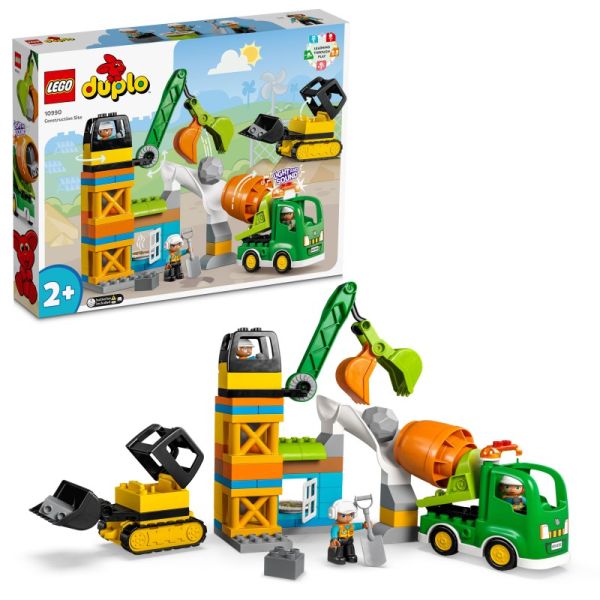 LEGO® DUPLO® Town - Baustelle mit Baufahrzeugen