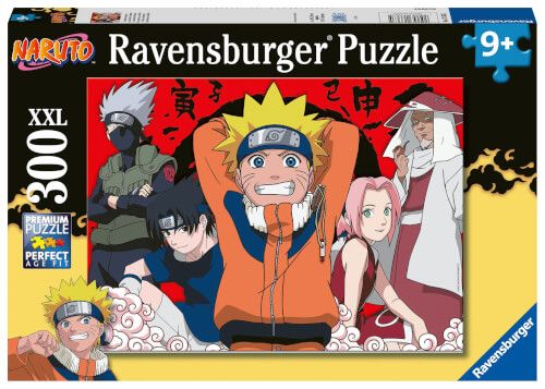 Ravensburger® Kinderpuzzle XXL - Narutos Abenteuer, 300 Teile