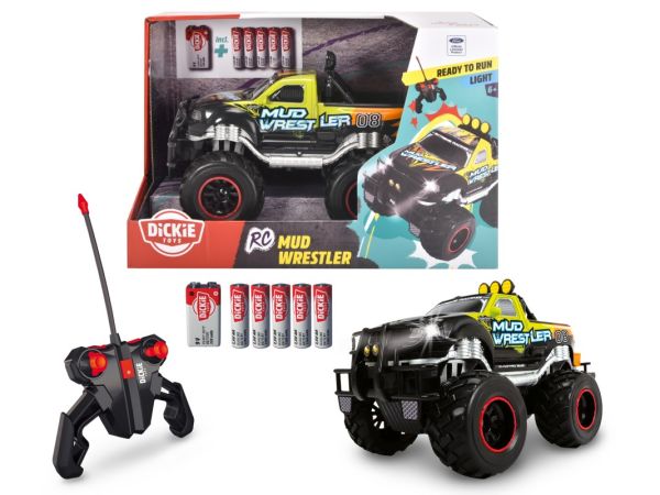 Dickie Toys - RC Ford F150 Mud Wrestler, 27Mhz