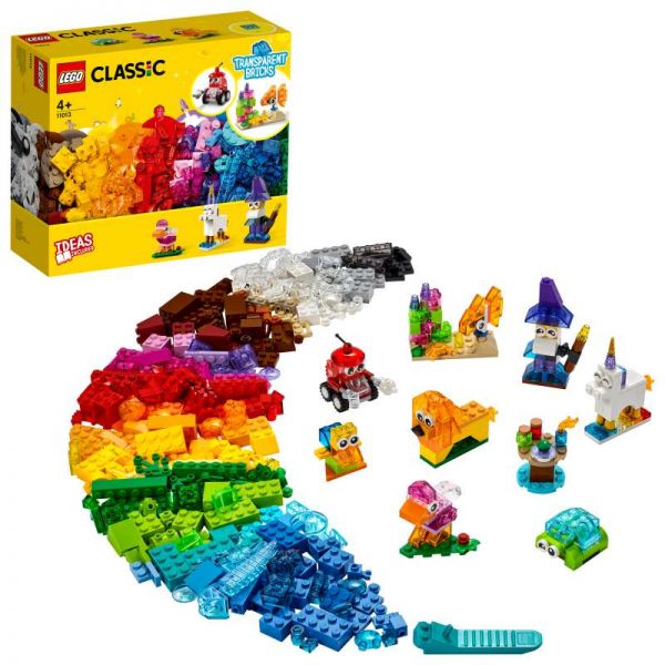 LEGO® Classic - Kreativ-Bauset mit durchsichtigen Steinen