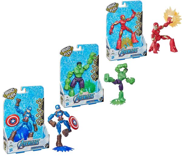 Hasbro Avengers - Bend & Flex Figuren, sortiert