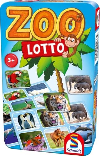Schmidt Spiele - Zoo Lotto, Metalldose