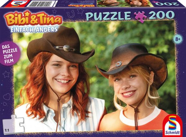 Schmidt Puzzle Bibi & Tina Film 5 - Beste Freundinnen für immer, 200 Teile