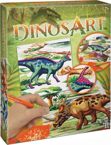 DinosArt™ - Dino Steine nach Zahlen