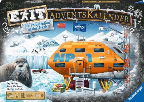 Ravensburger® EXIT® Adventskalender - ''Die Polarstation in der Arktis''