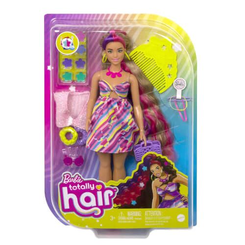 Barbie® Totally Hair - Puppe im Blumenlook