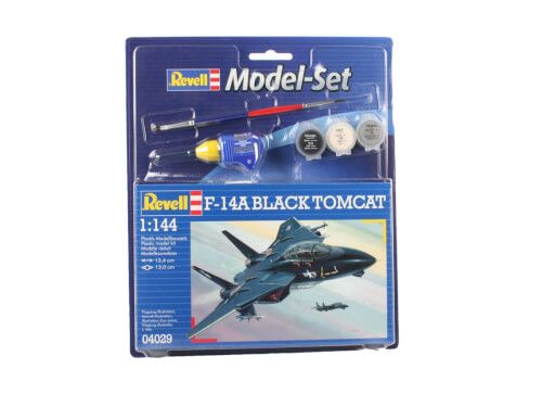 Revell Modellbau - Model Set F-14A Black Tomcat