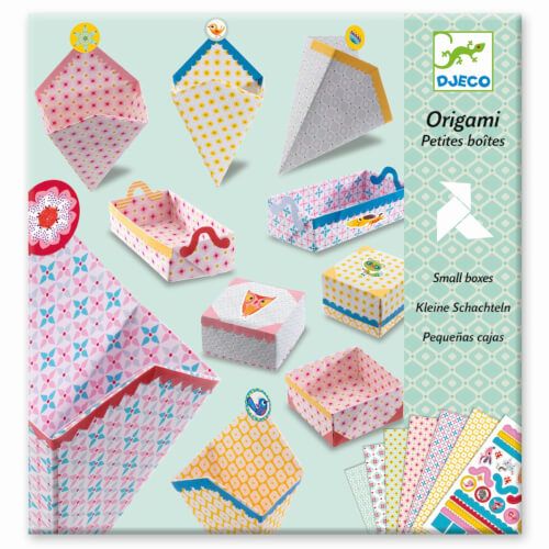 DJECO Origami - Kleine Geschenkboxen