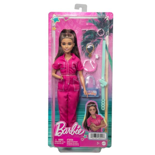 Barbie® Day & Play Fashion - Pinker Blaumann (bzw. Pinker Overall)