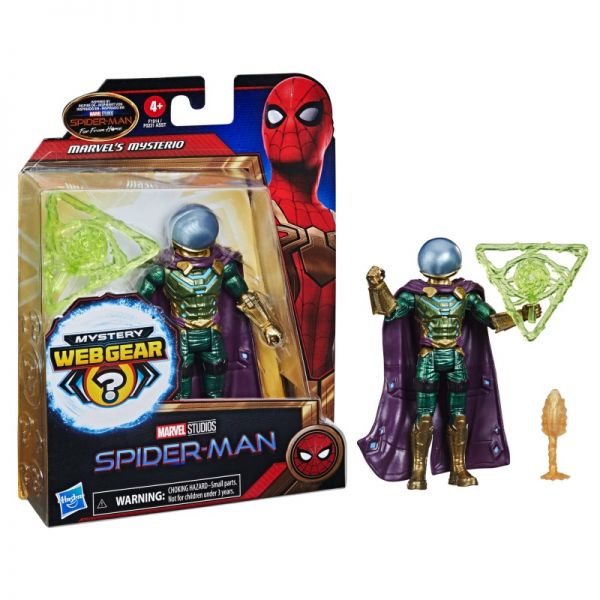 Hasbro Spider-Man - Mystery Web Gear Figur, sortiert