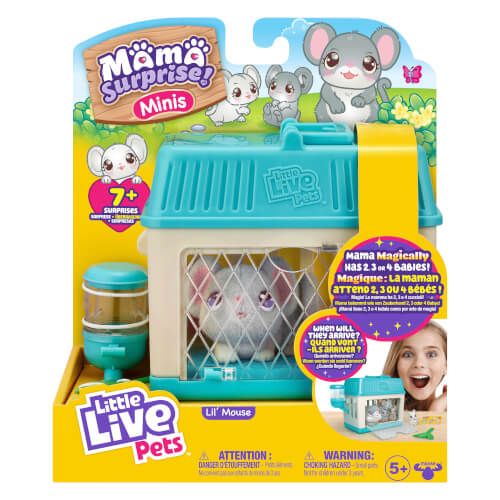 LITTLE LIVE PETS - Mama Surprise Mini-Spielset - Maus