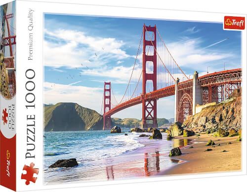 Trefl Puzzle - Golden Gate Bridge, San Francisco, 1000 Teile