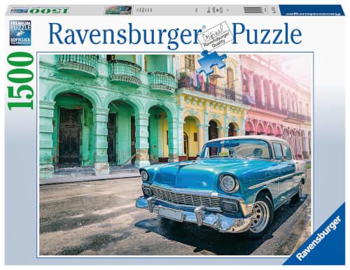 Ravensburger® Puzzle - Cuba Cars, 1000 Teile