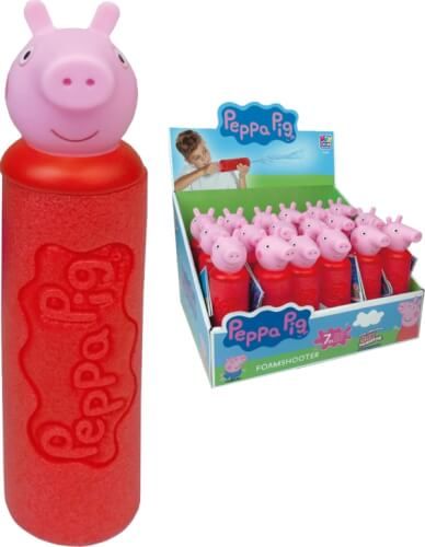 Happy People Peppa Pig - FOAM SHOOTER Wasserspritze, ca. 19 cm
