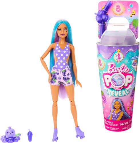 Barbie® Pop! Reveal - Juicy Fruits Serie - Traubensaft