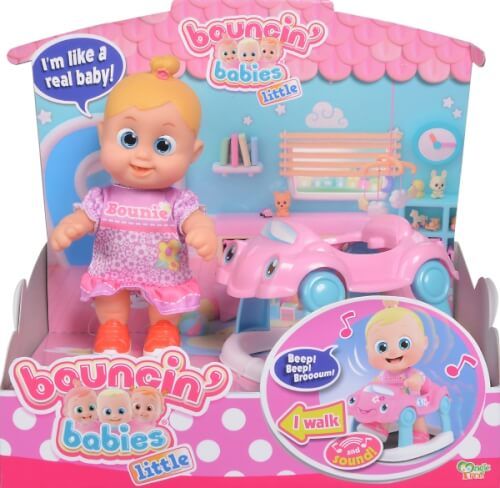 SIMBA Toys Bouncin' Babies - Little Bonny mit Baby Walker