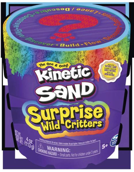Kinetic Sand - Surprise mit Figur, 113 g